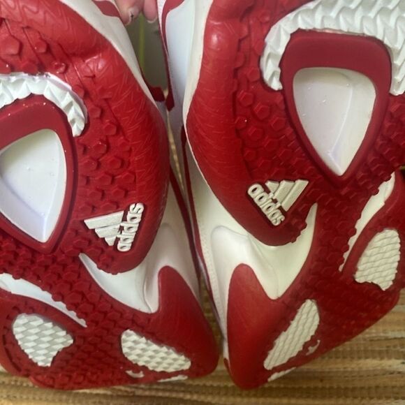 NWOT Adidas red/white sneaker size 11. Never worn . - Picture 5 of 7